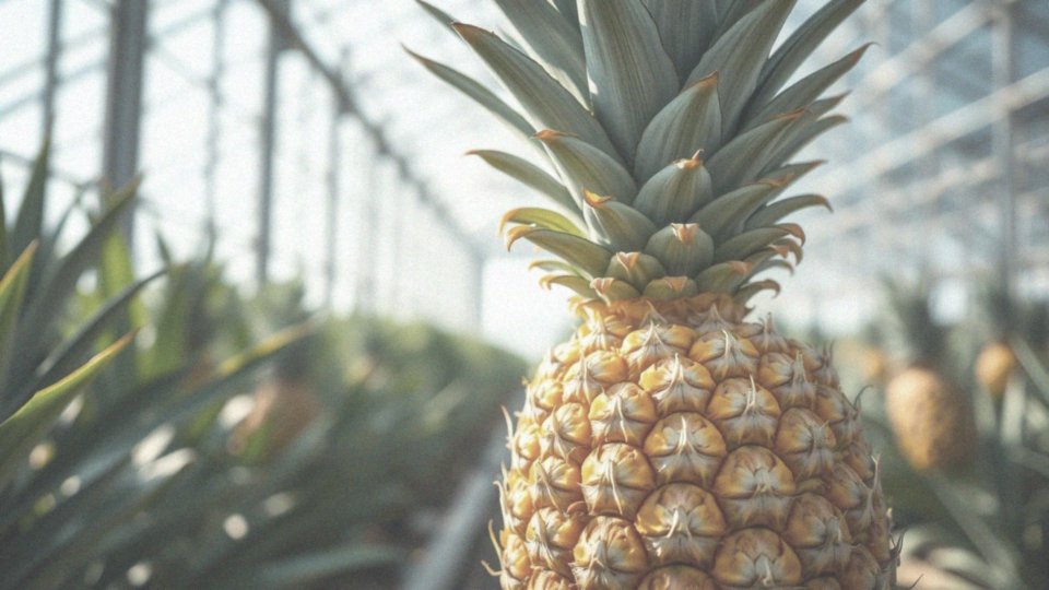 Dlaczego ananas jest uznawany za roślinę partenokarpiczną?