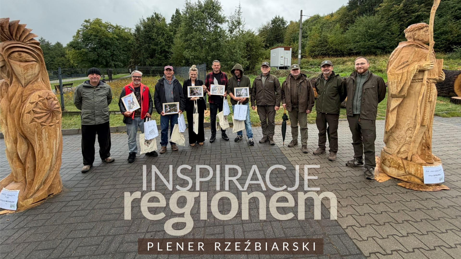 Plener rzeźbiarski INSPIRACJE REGIONEM – od surowych pni do prawdziwych dzieł sztuki