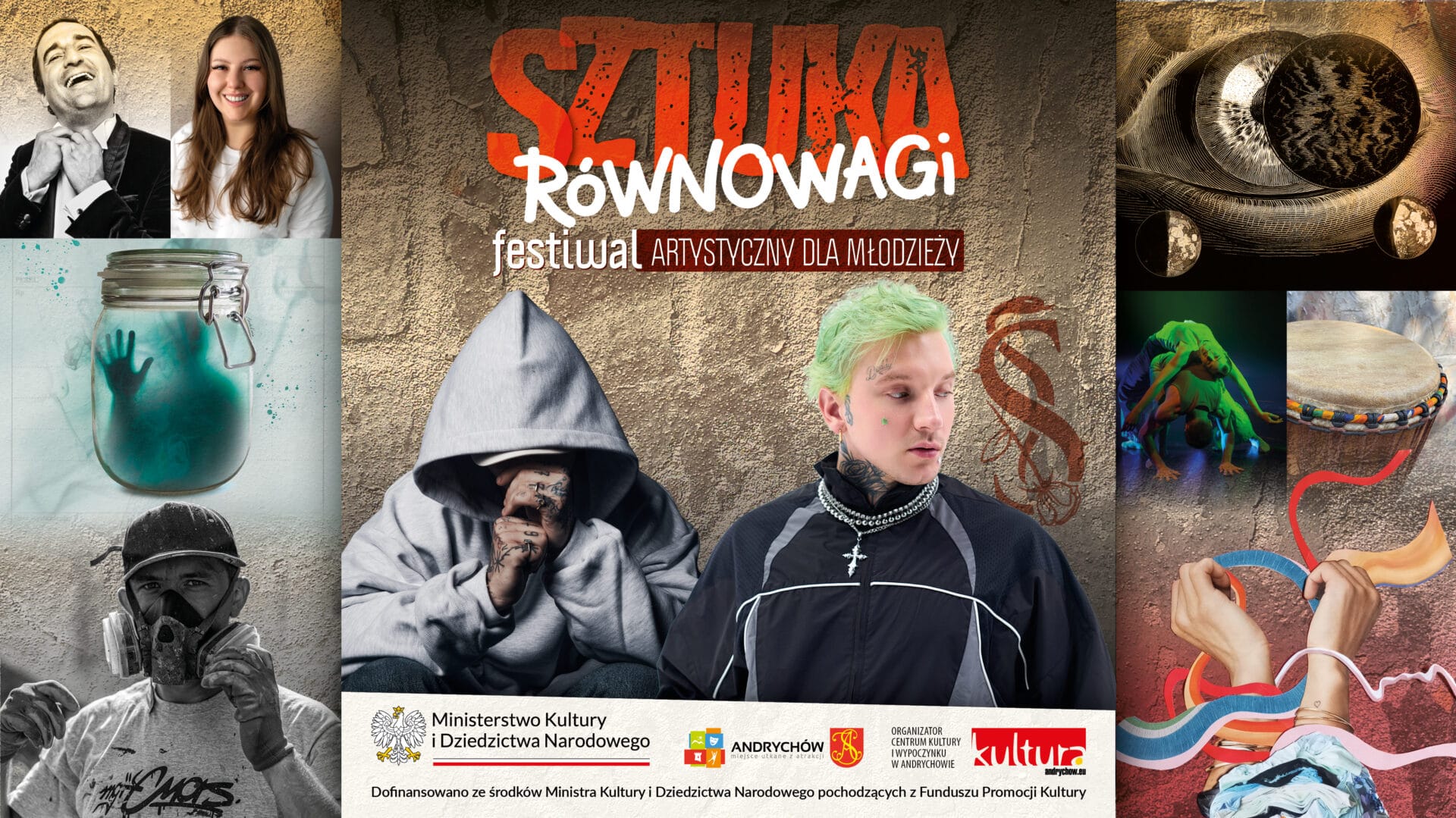 SZTUKA RÓWNOWAGI w Andrychowie – sprawdź program festiwalu!