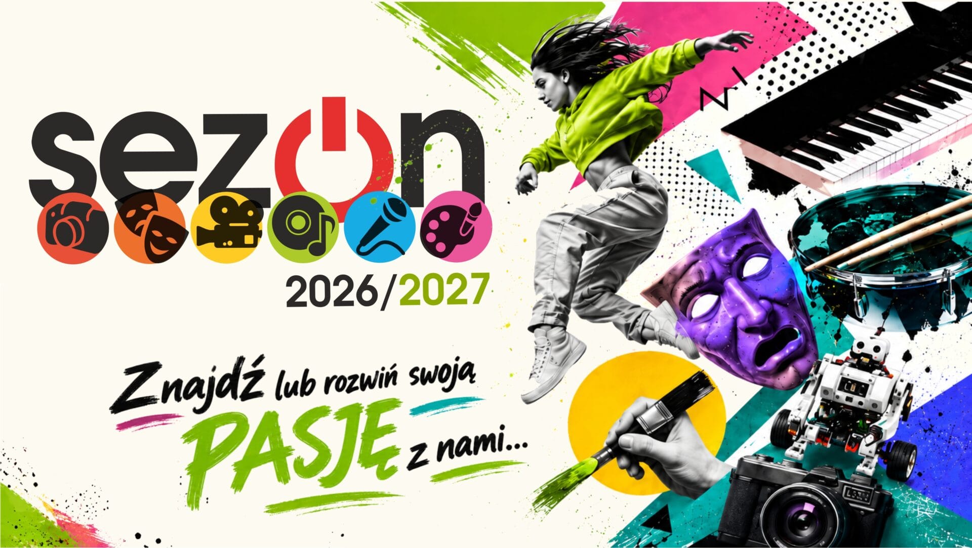 Znajdź lub rozwiń swoją PASJĘ z nami… Trwają zapisy na zajęcia stałe!